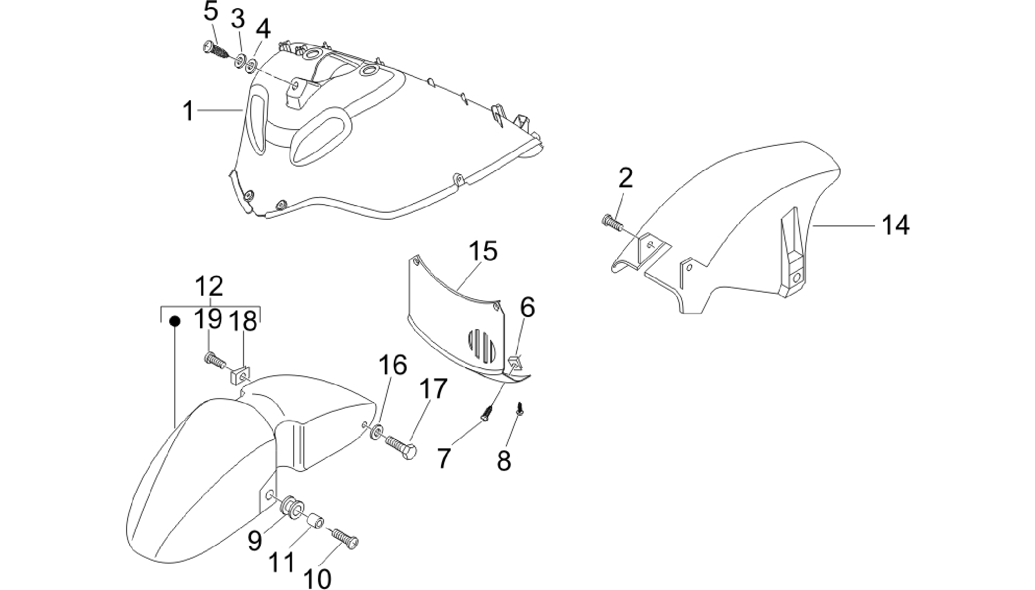 Wheel huosing - Mudguard