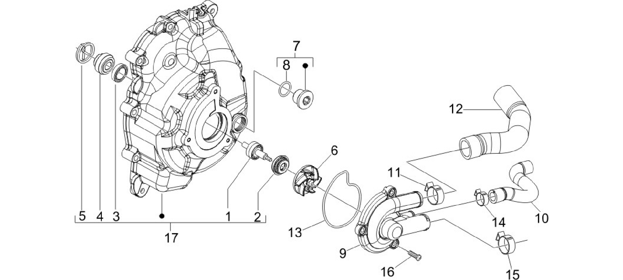 Cooler pump