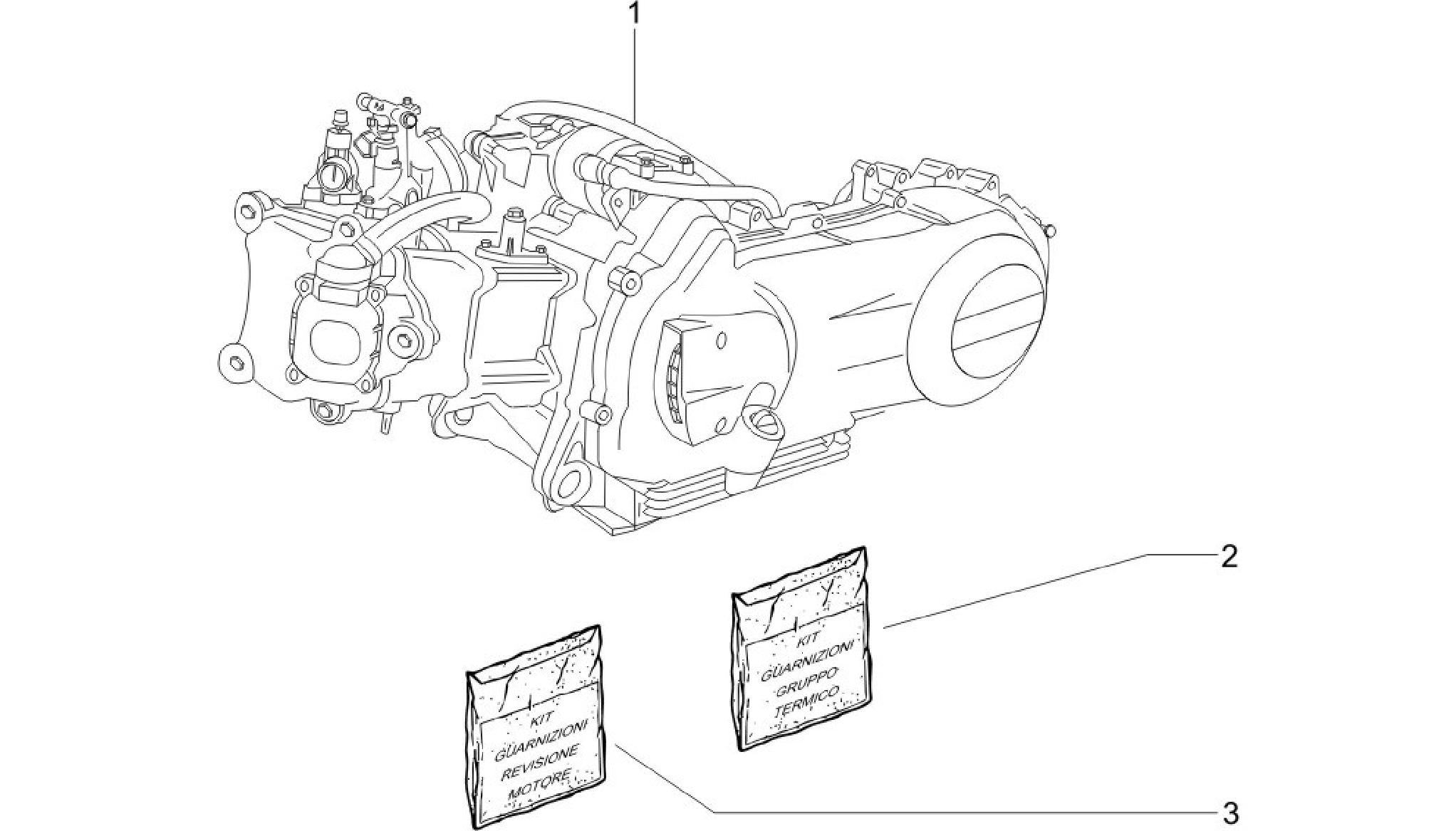 Engine, assembly
