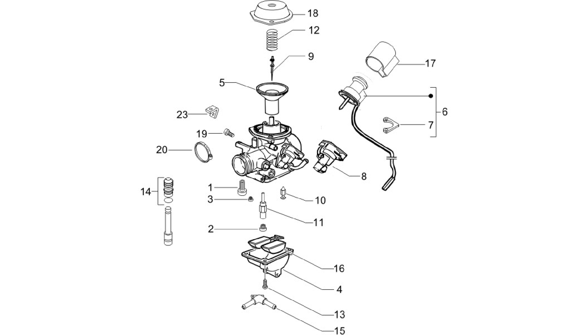 Carburetor's components