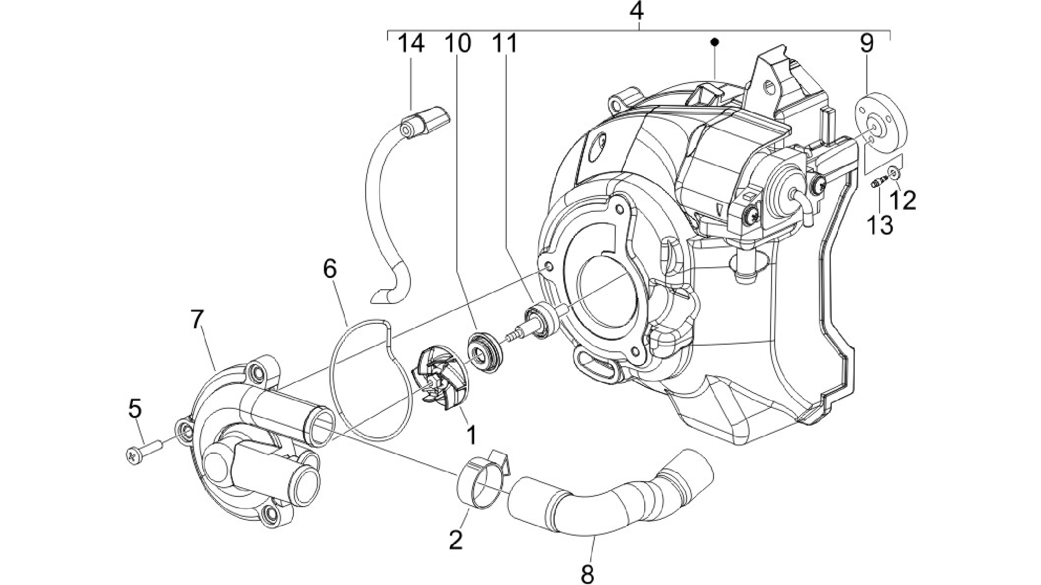 Cooler pump