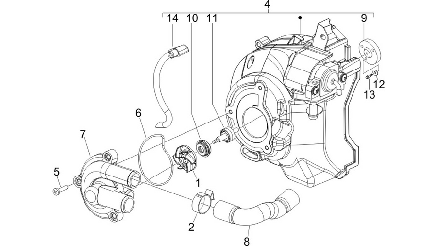 Cooler pump