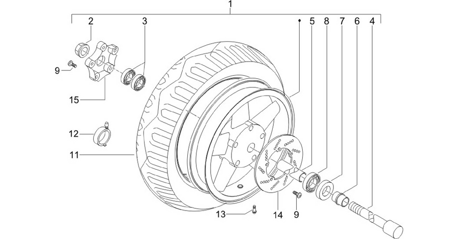 Front wheel