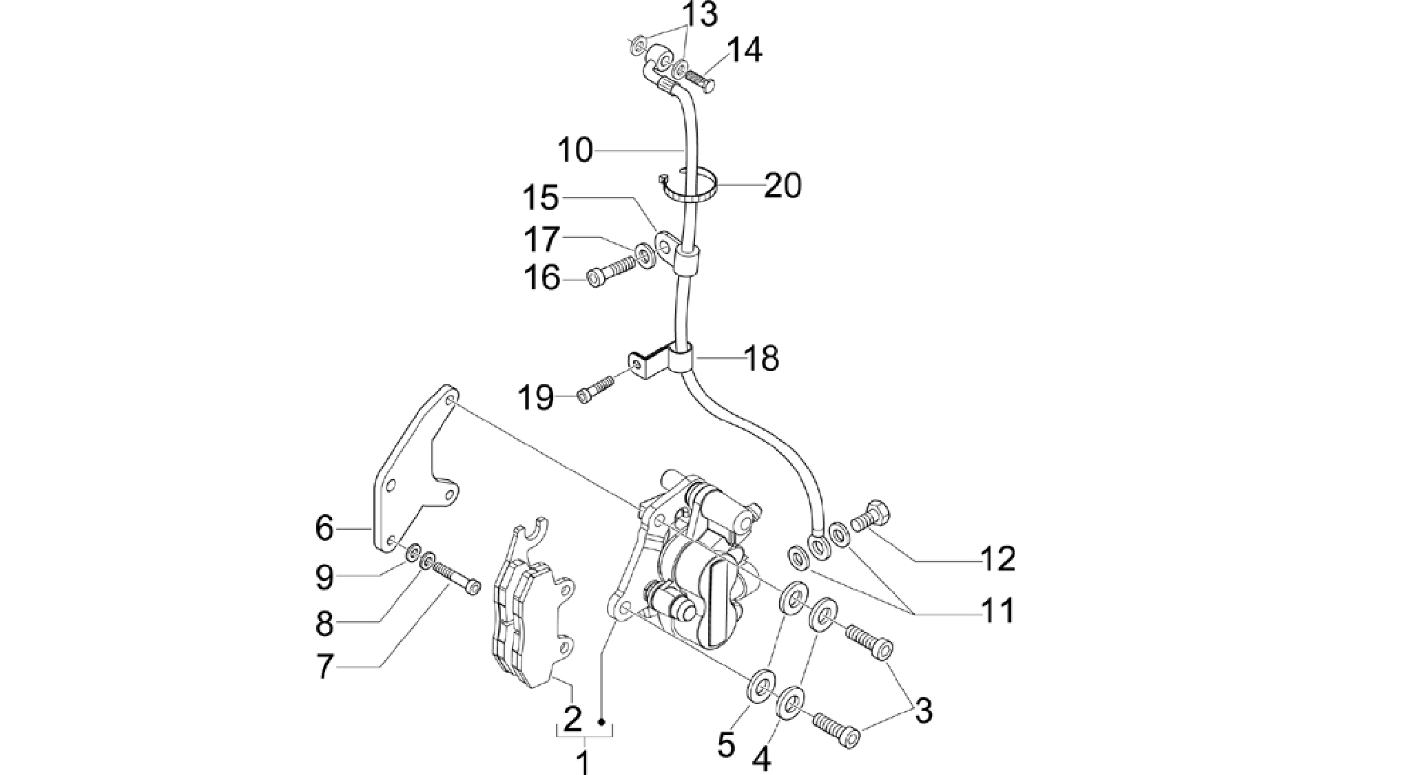 Brakes pipes - Calipers