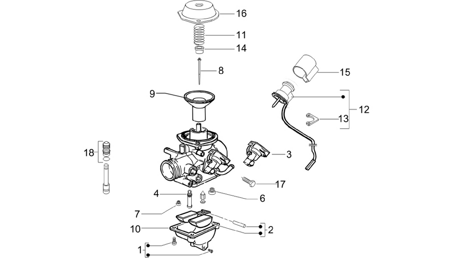 Carburetor's components