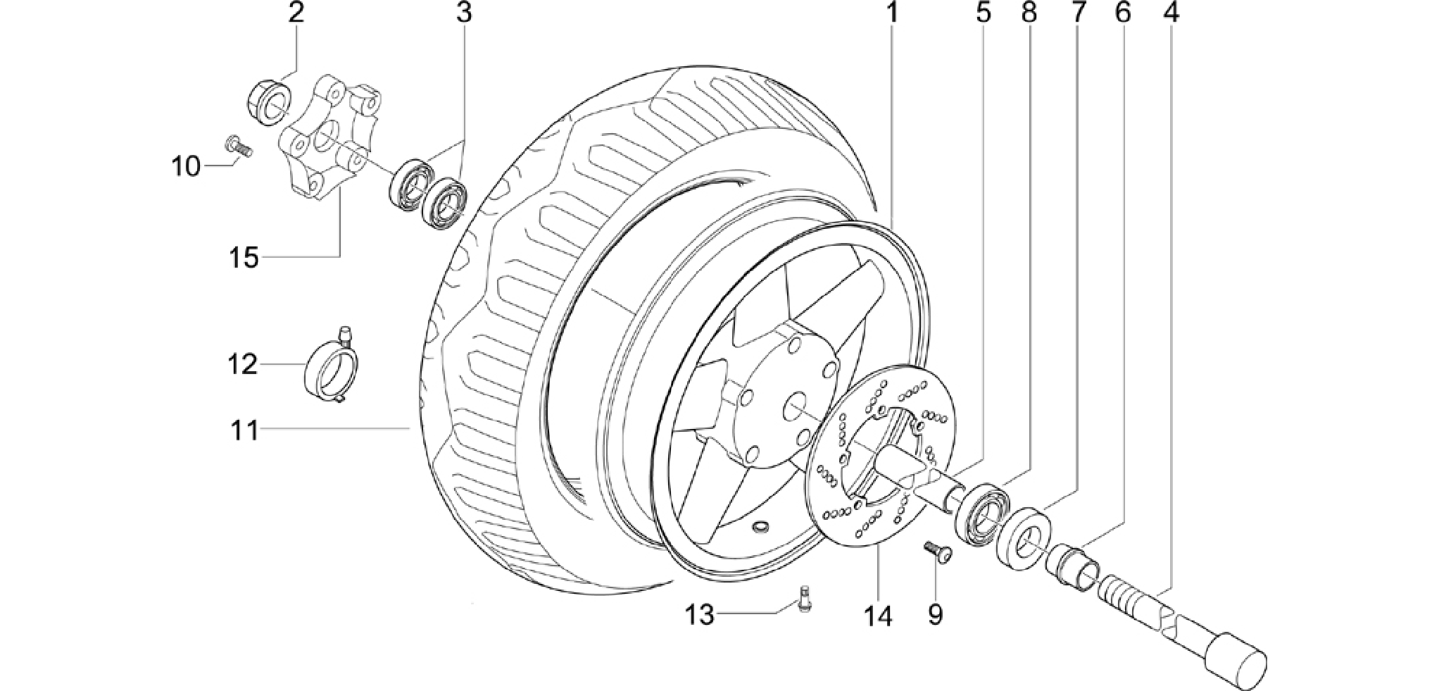 Front wheel