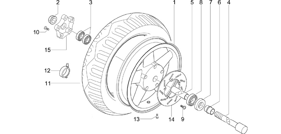 Front wheel