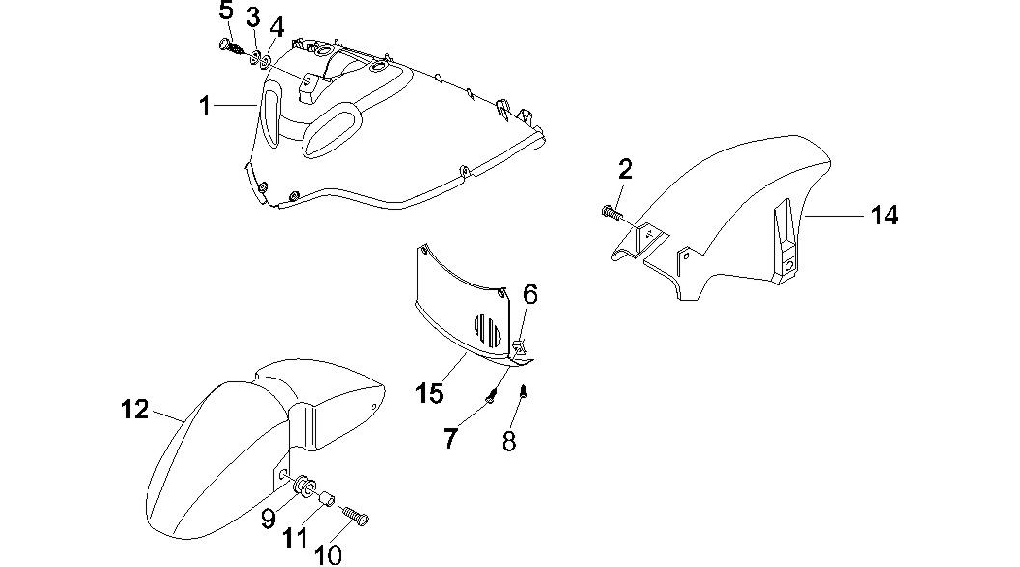 Wheel huosing - Mudguard