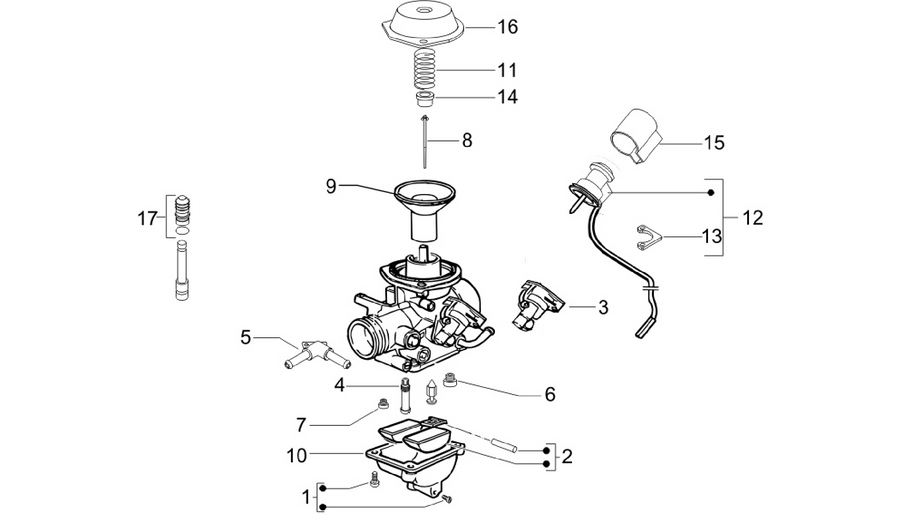 Carburetor's components