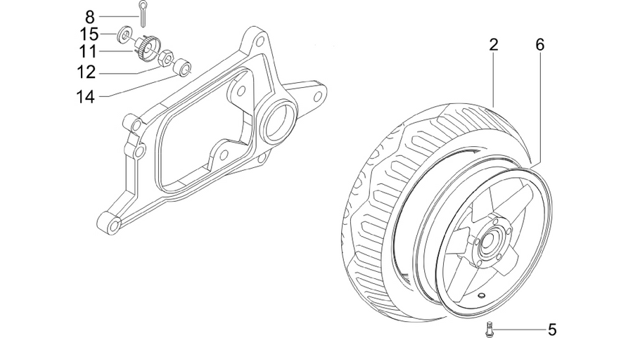 Rear wheel