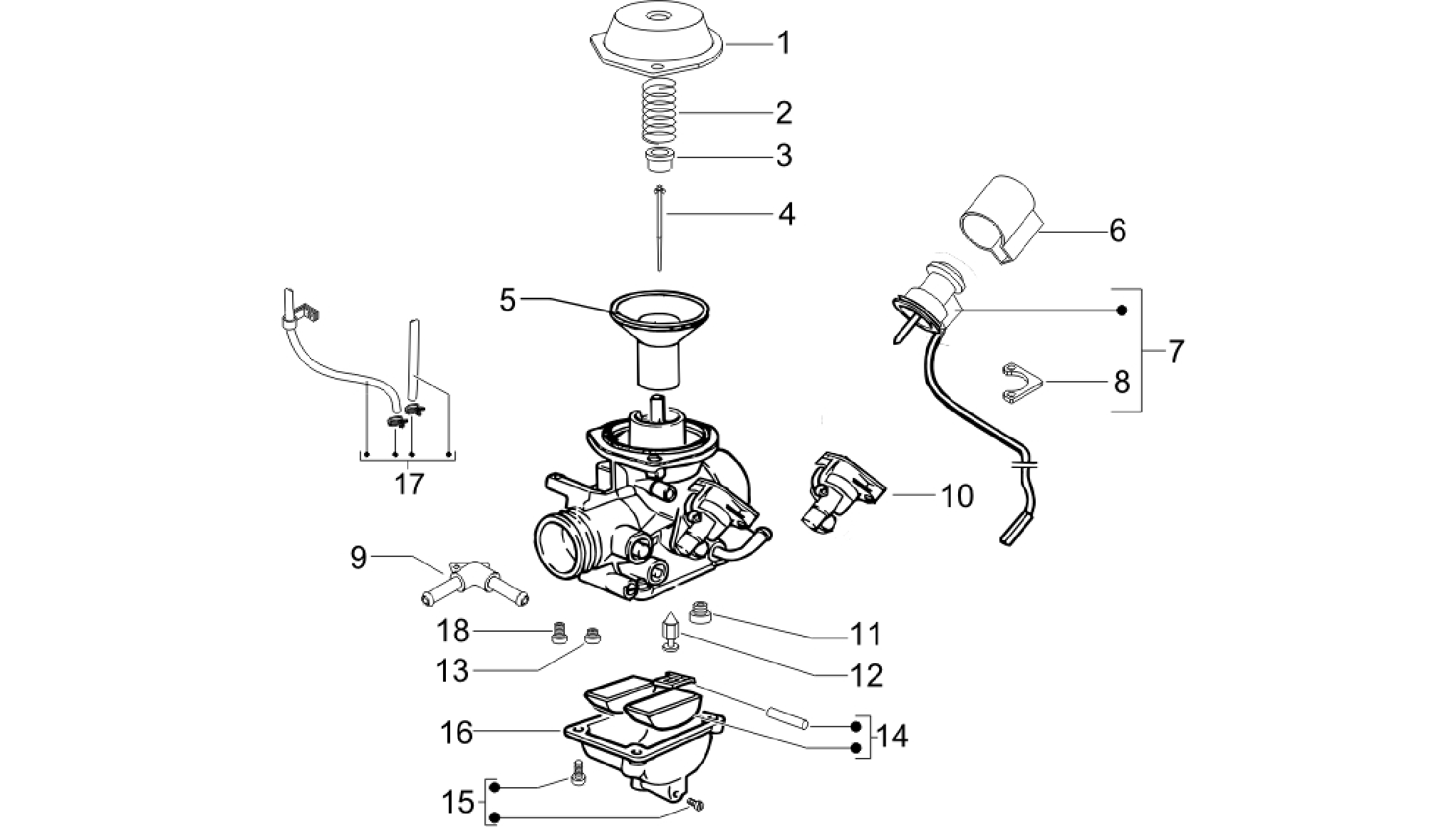 Carburetor's components