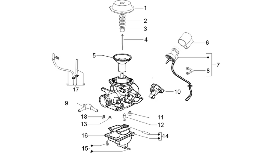 Carburetor's components