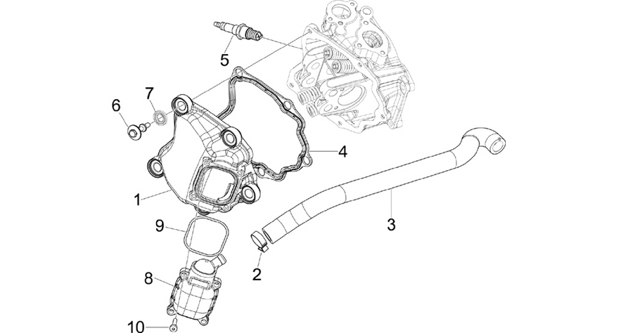 Cylinder head cover