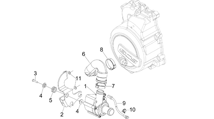 Cooler pump