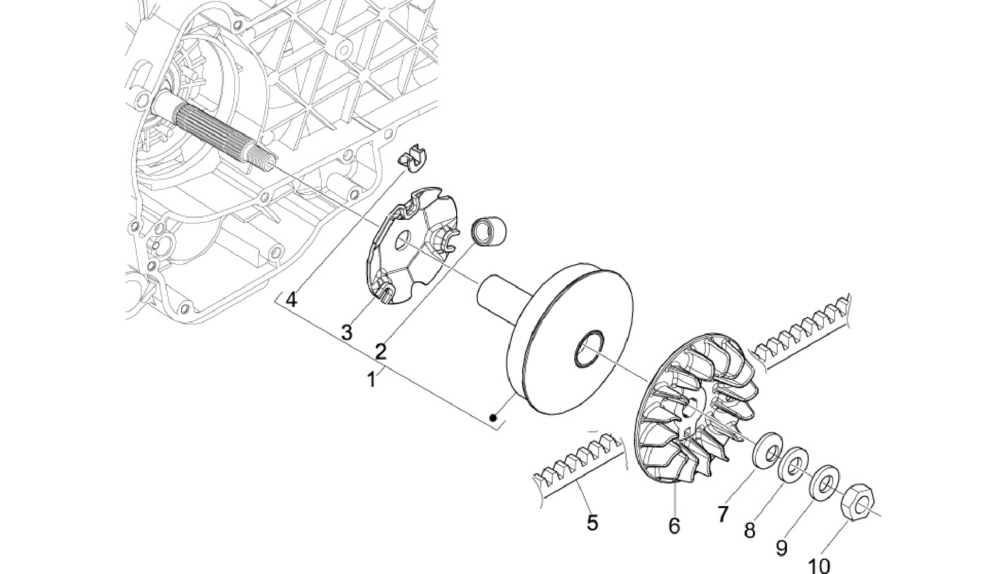 Driving pulley