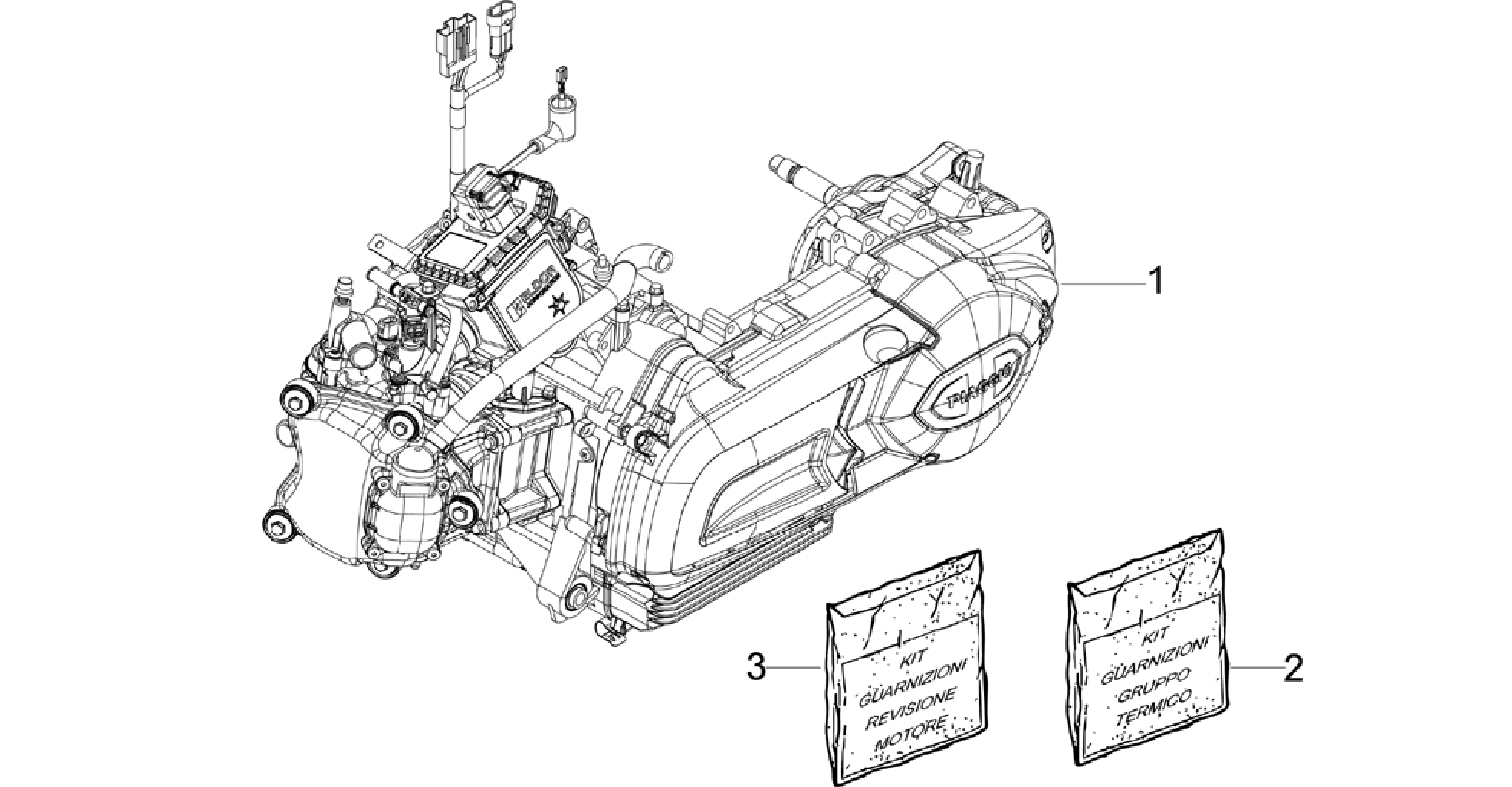 Engine, assembly