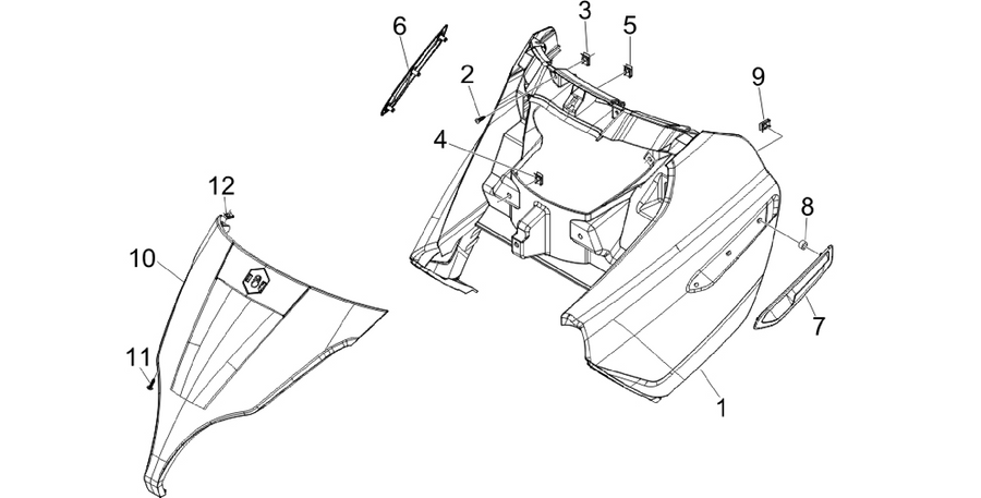 Front shield