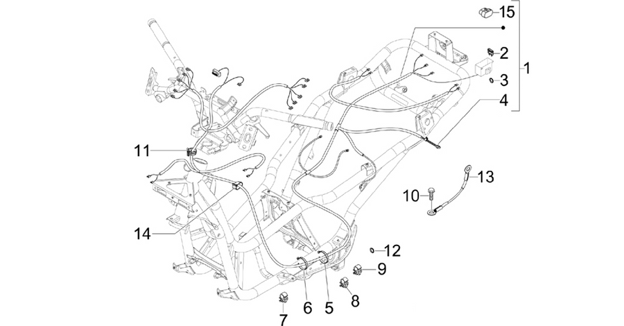 Main cable harness