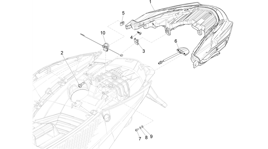 Rear headlamps - Turn signal lamps