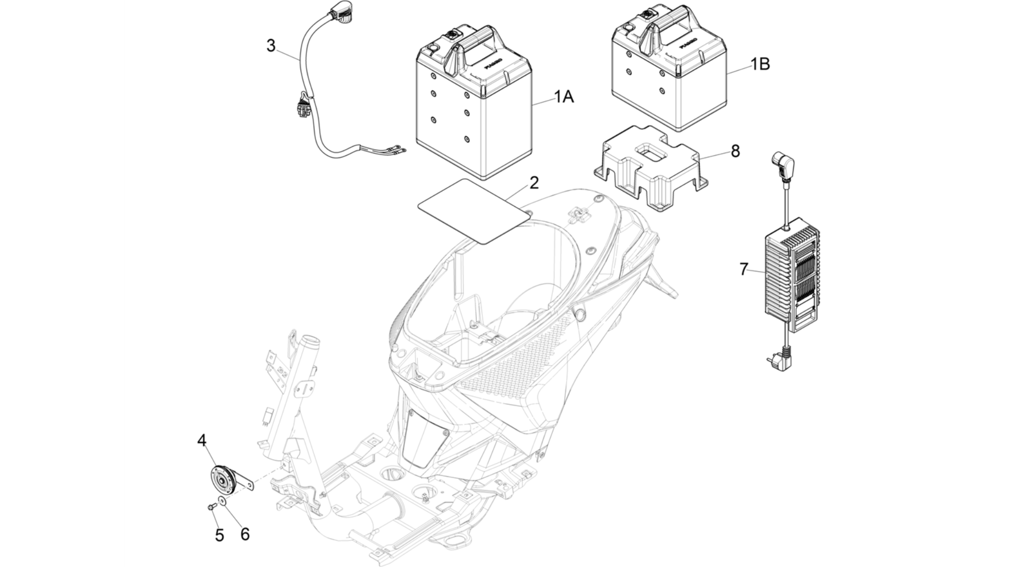 Remote control switches - Battery - Horn