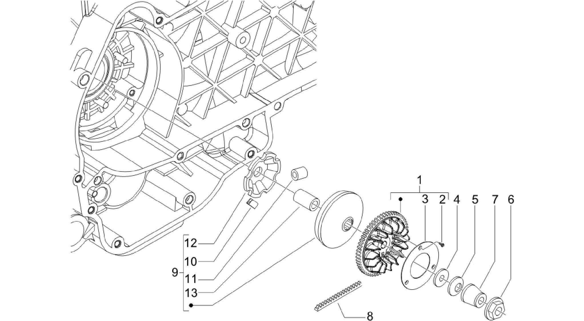 Driving pulley
