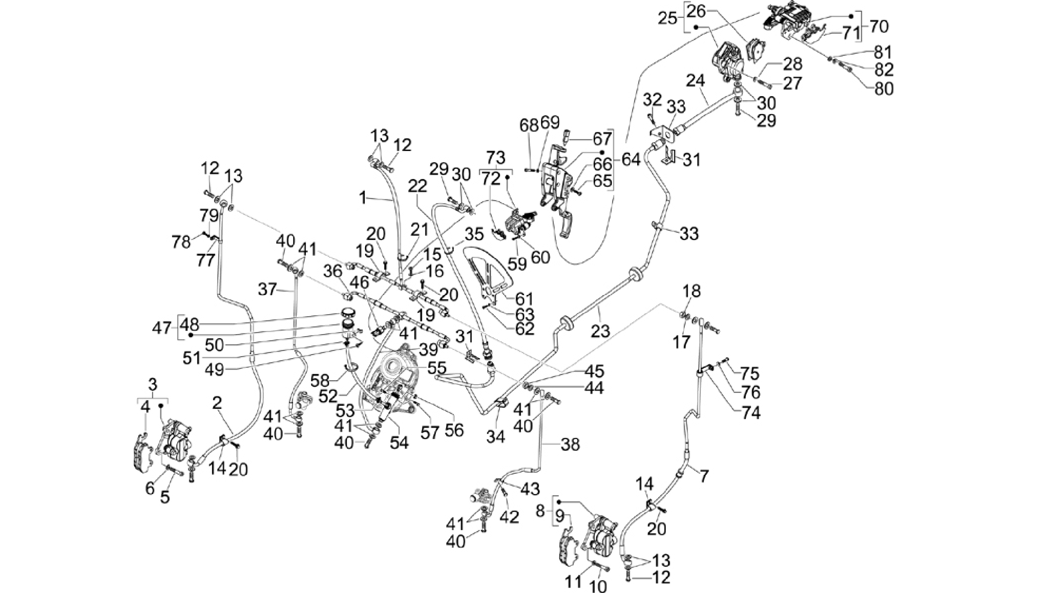 Brakes pipes - Calipers