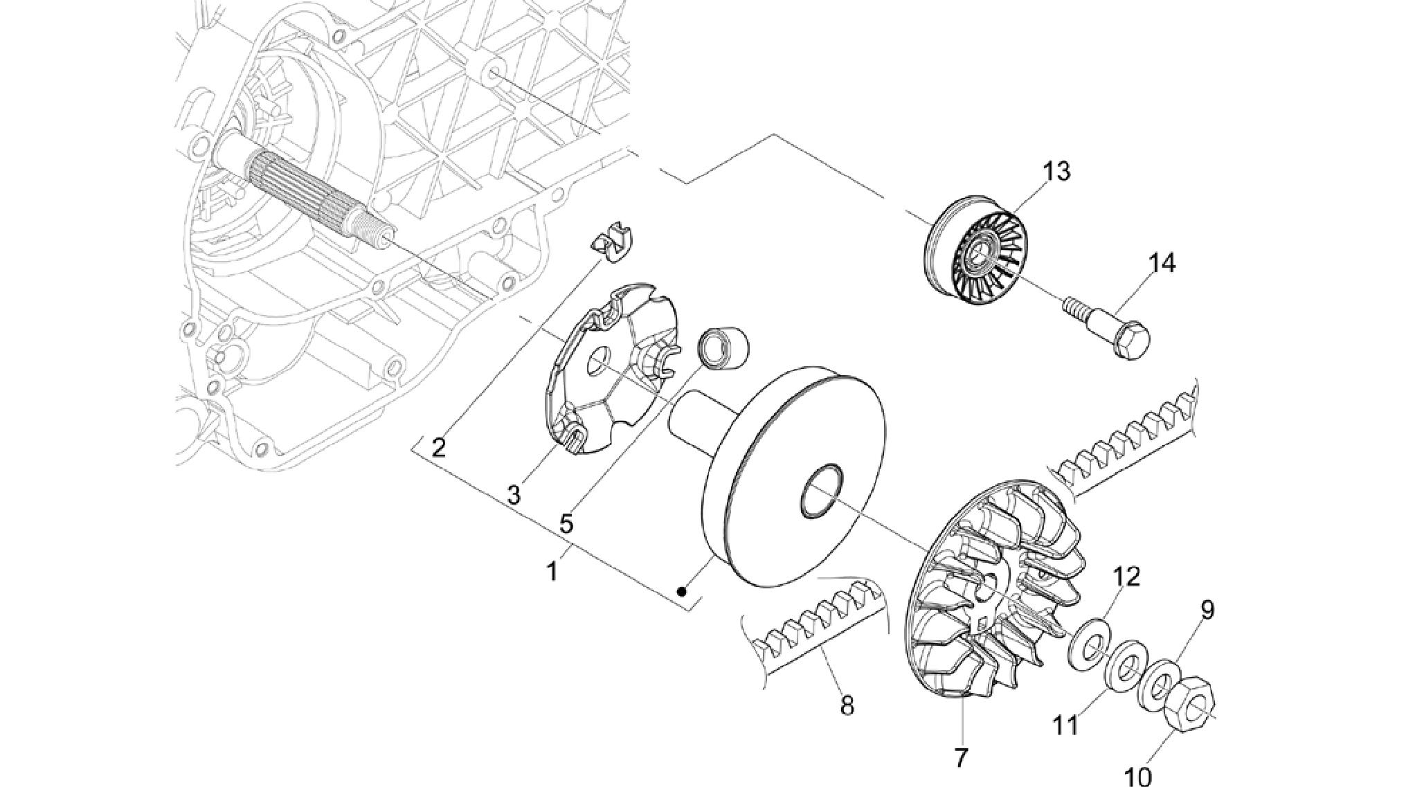 Driving pulley
