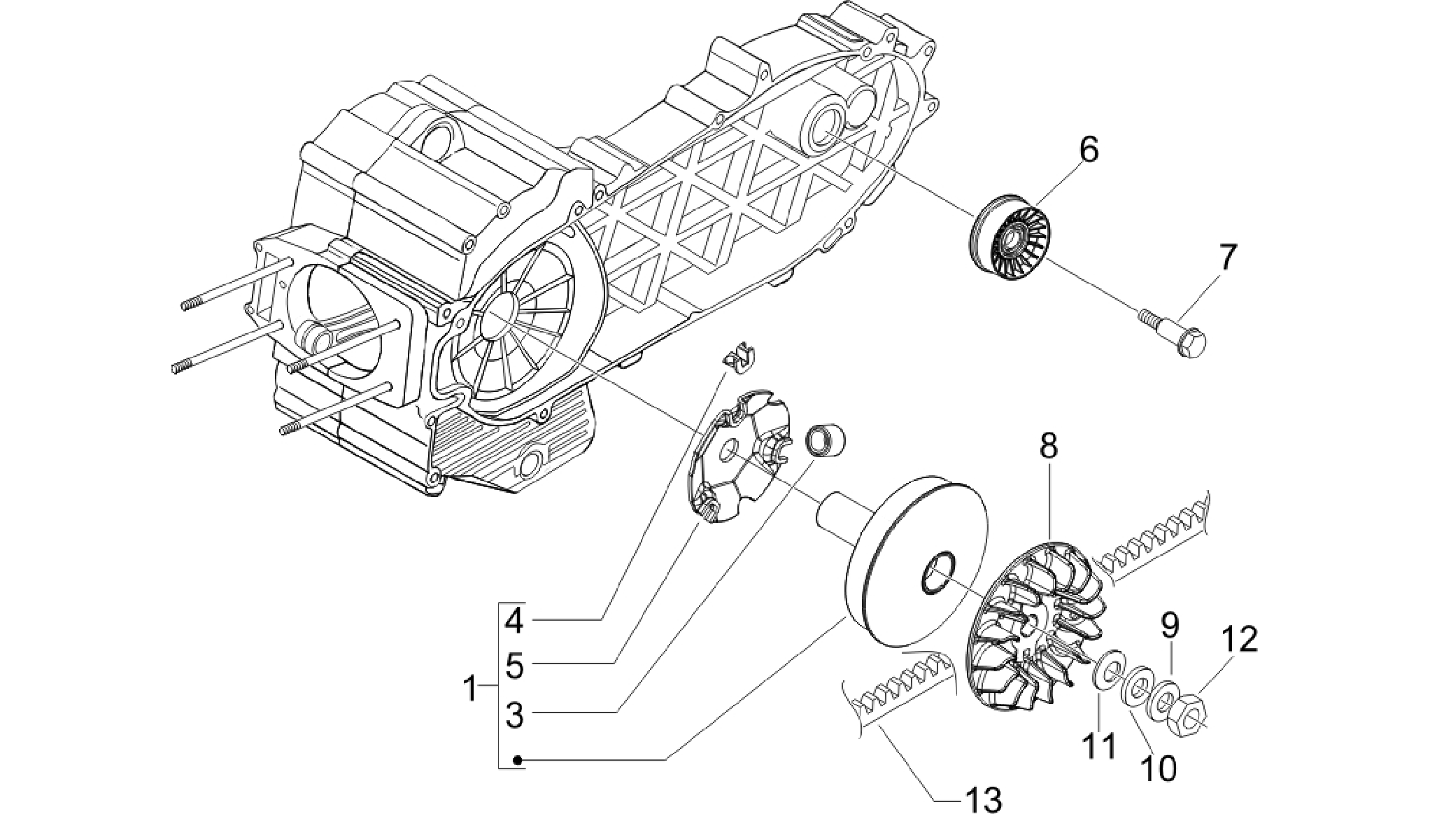 Driving pulley