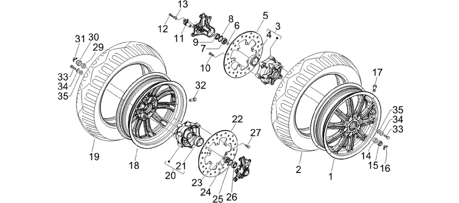 Front wheel