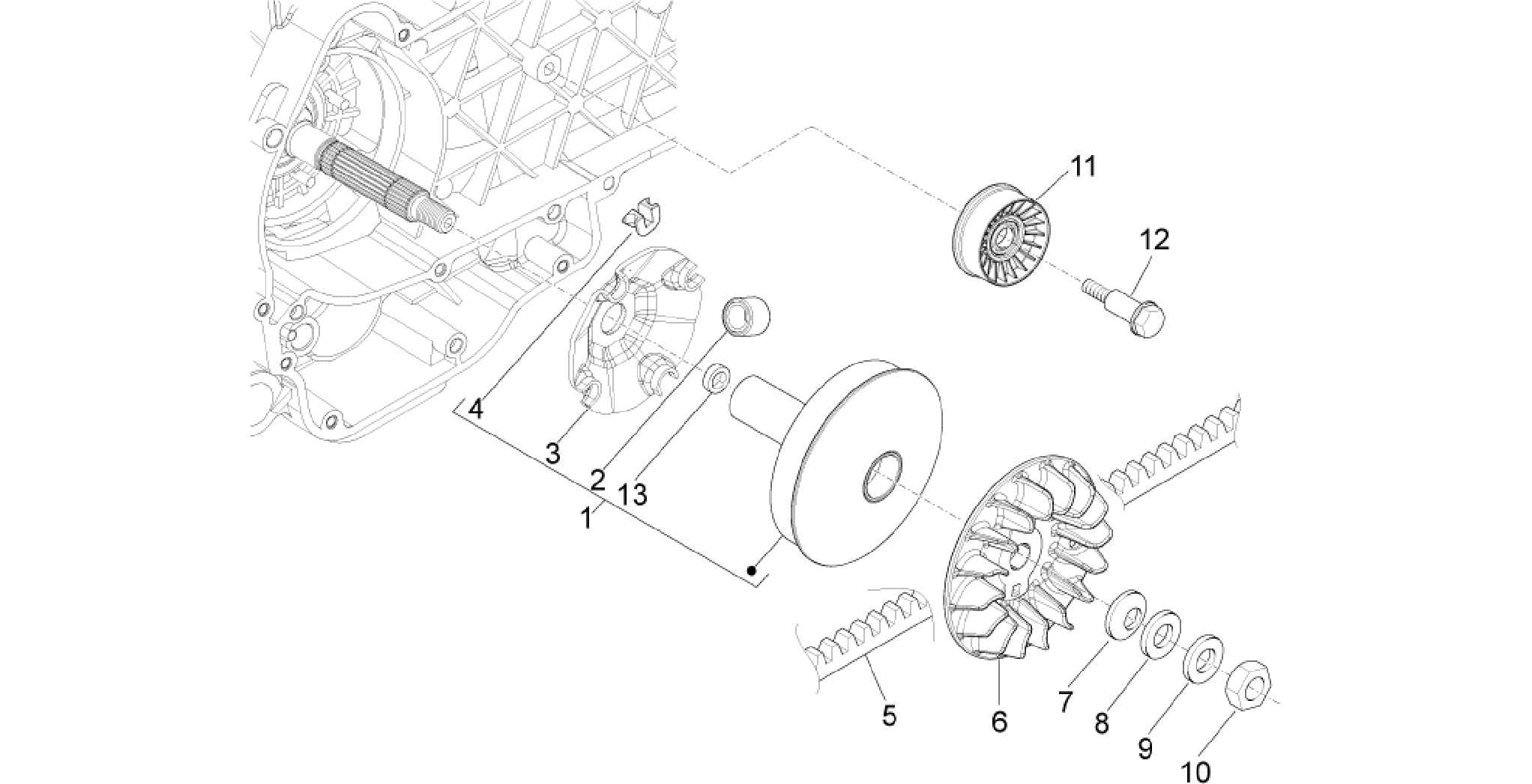 Driving pulley
