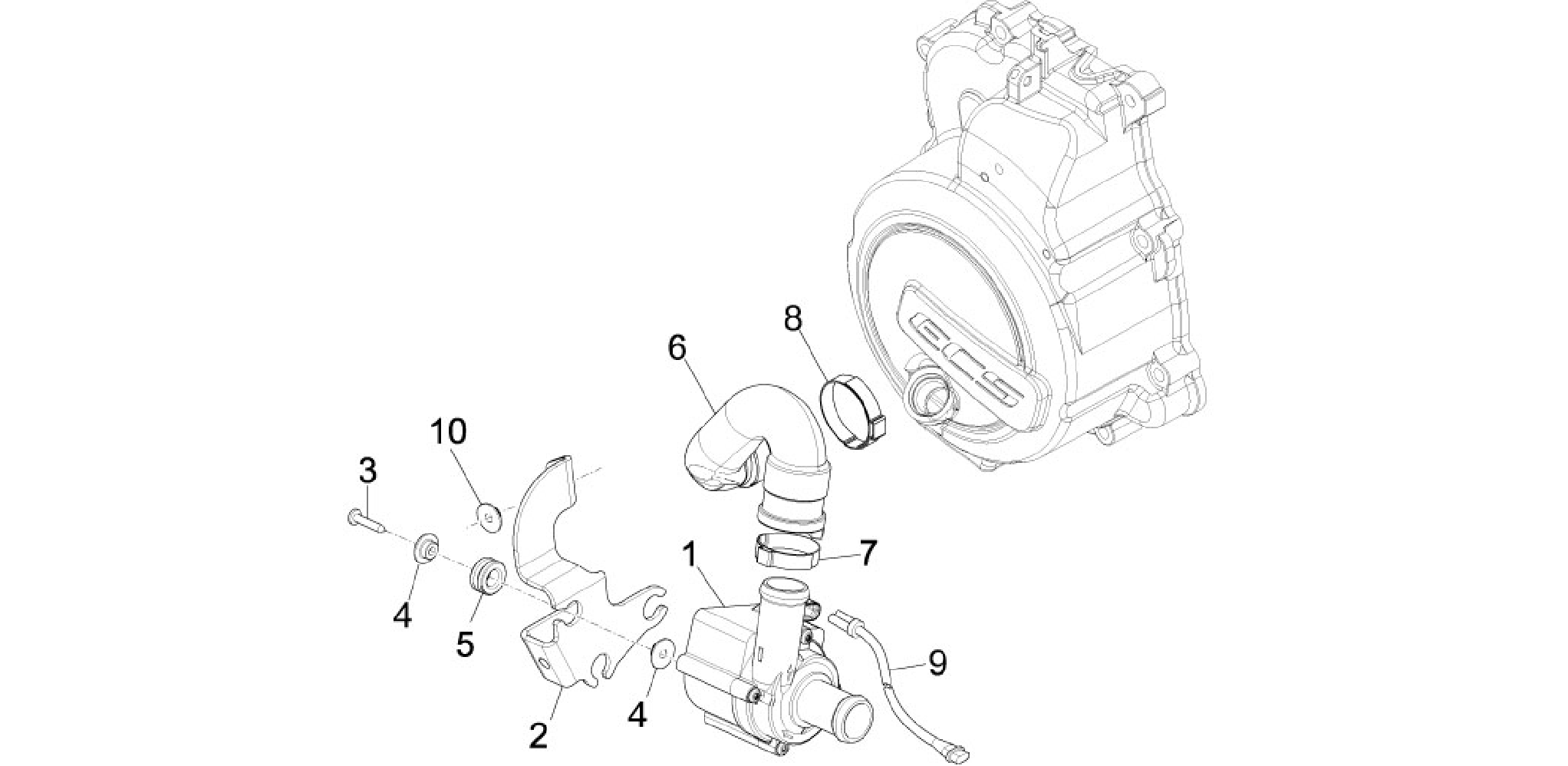 Cooler pump