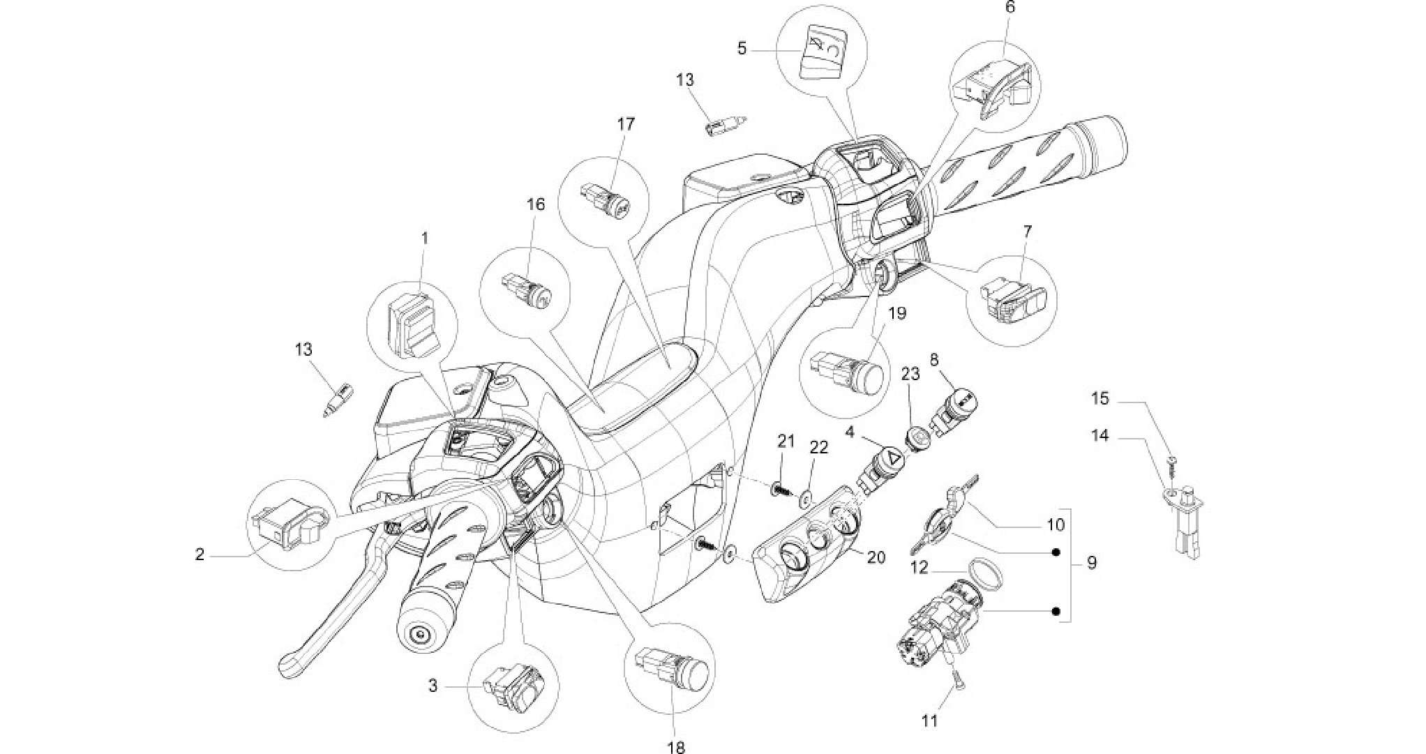 Selectors - Switches - Buttons