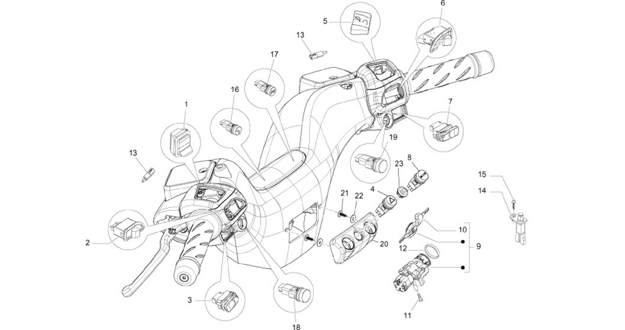 Selectors - Switches - Buttons