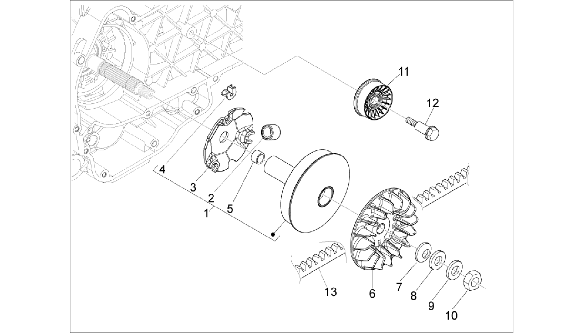 Driving pulley