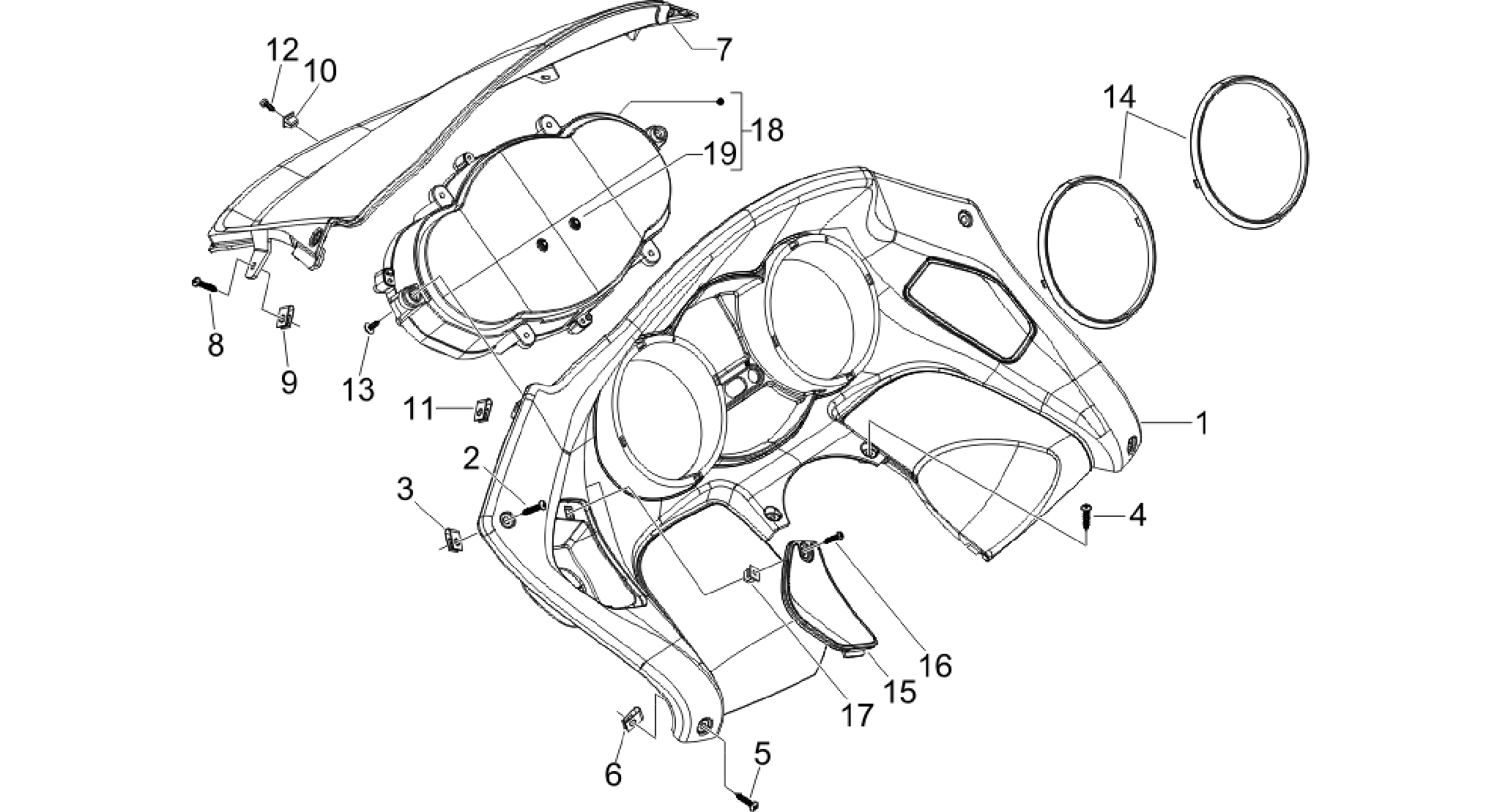 Meter combination - Cruscotto