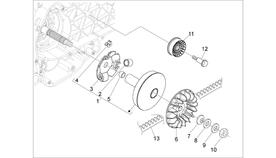 Driving pulley