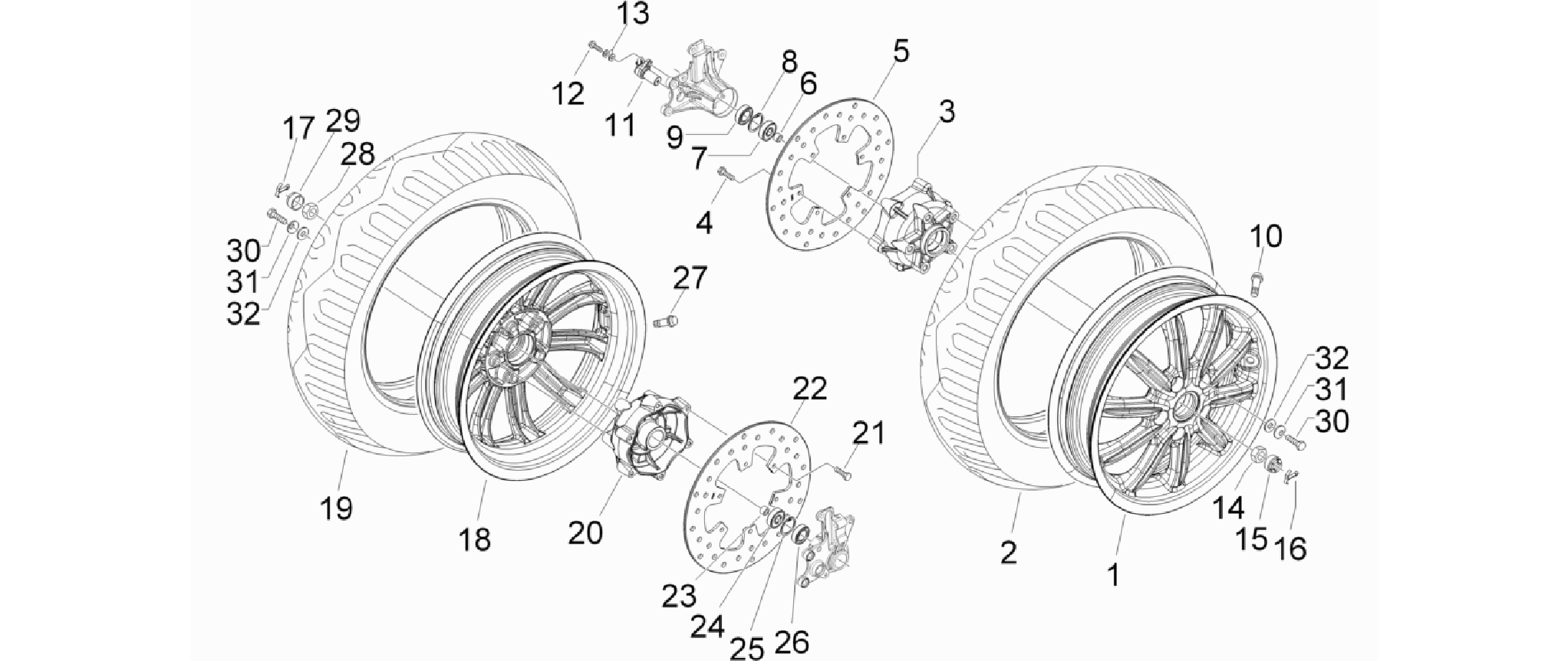 Front wheel