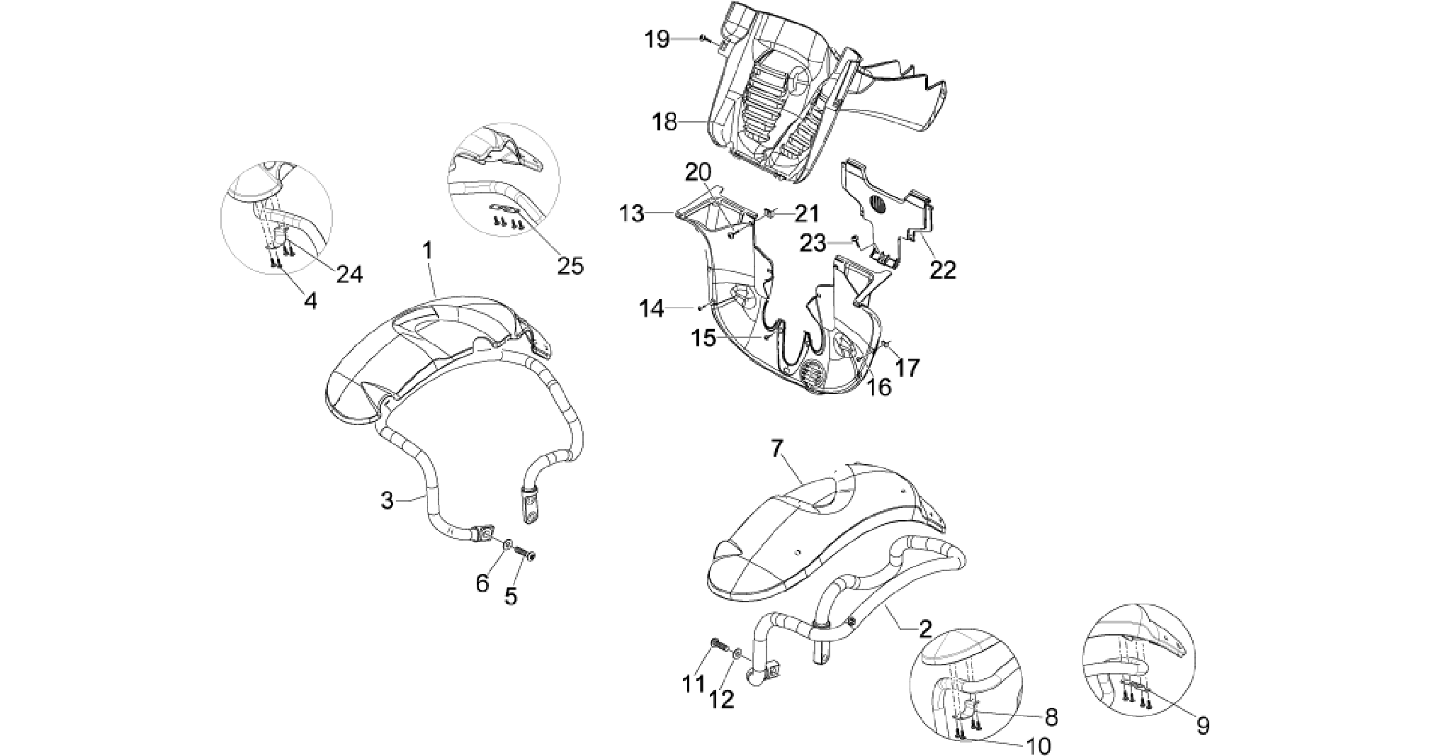 Wheel huosing - Mudguard
