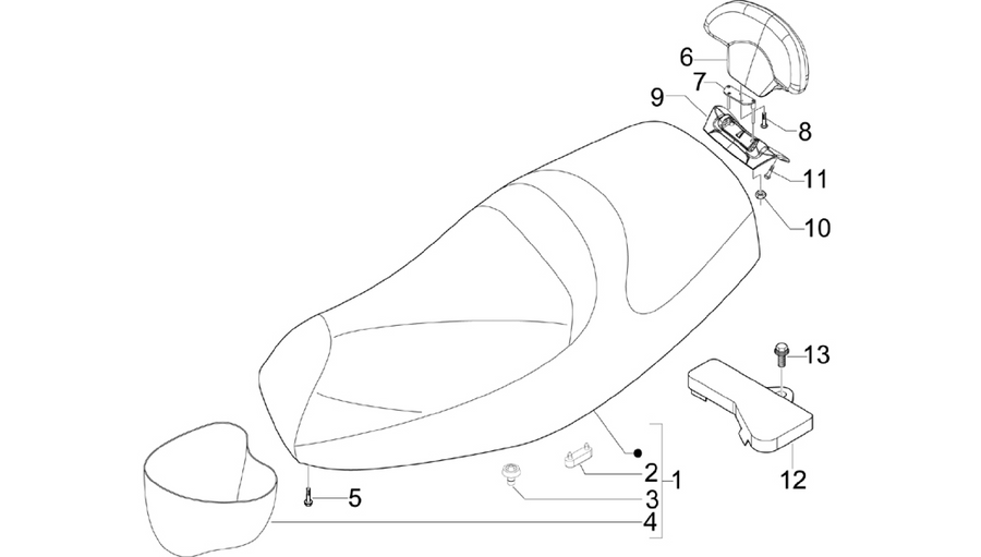 Saddle/seats
