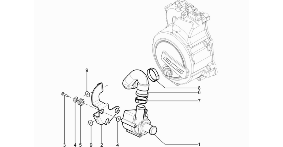 Cooler pump