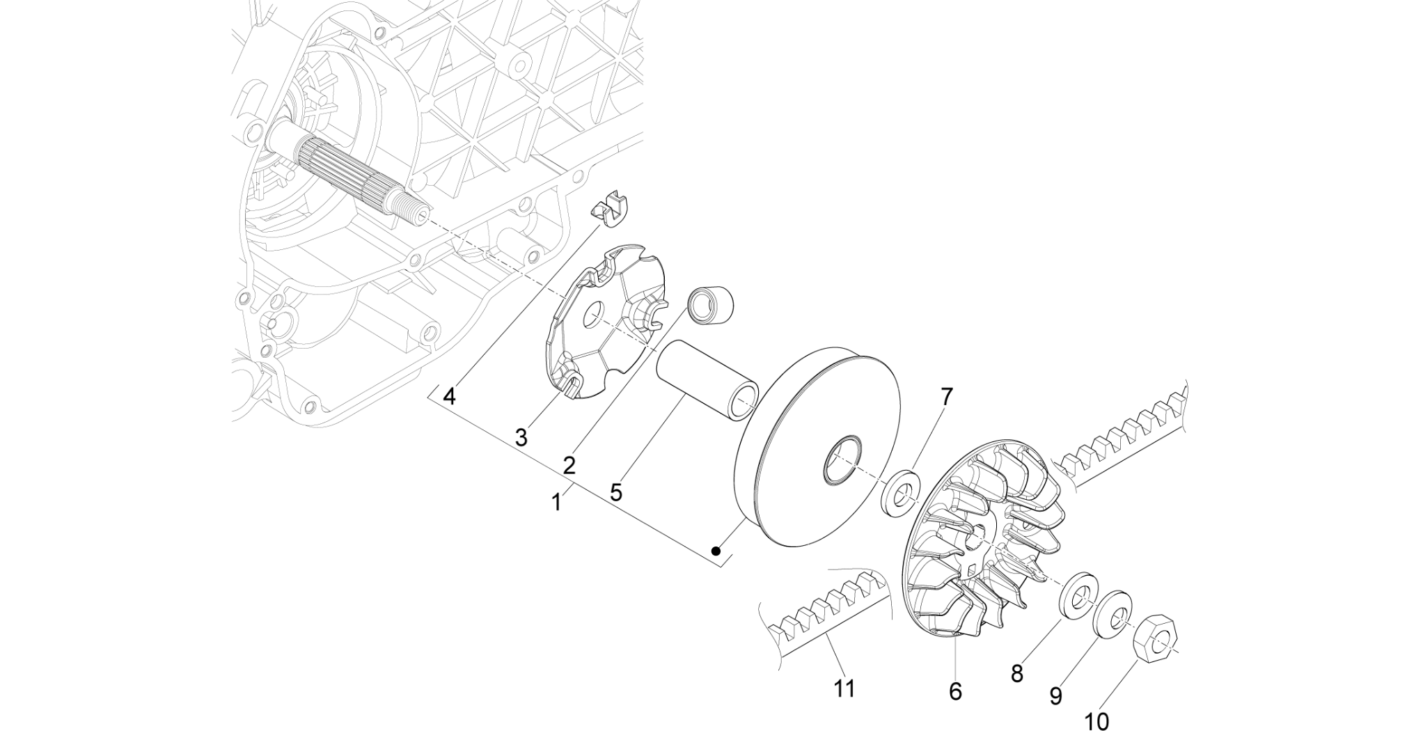 Driving pulley