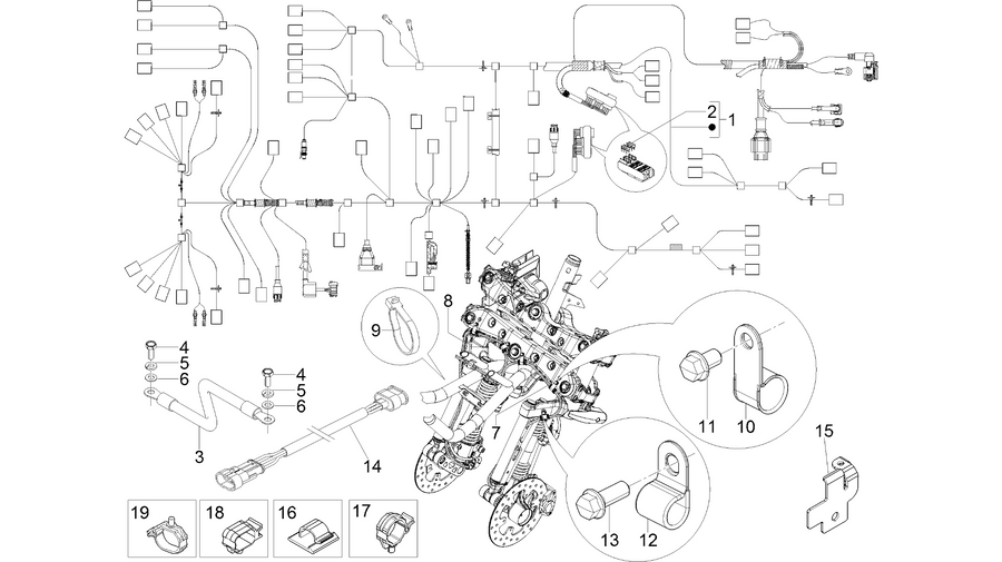 Main cable harness