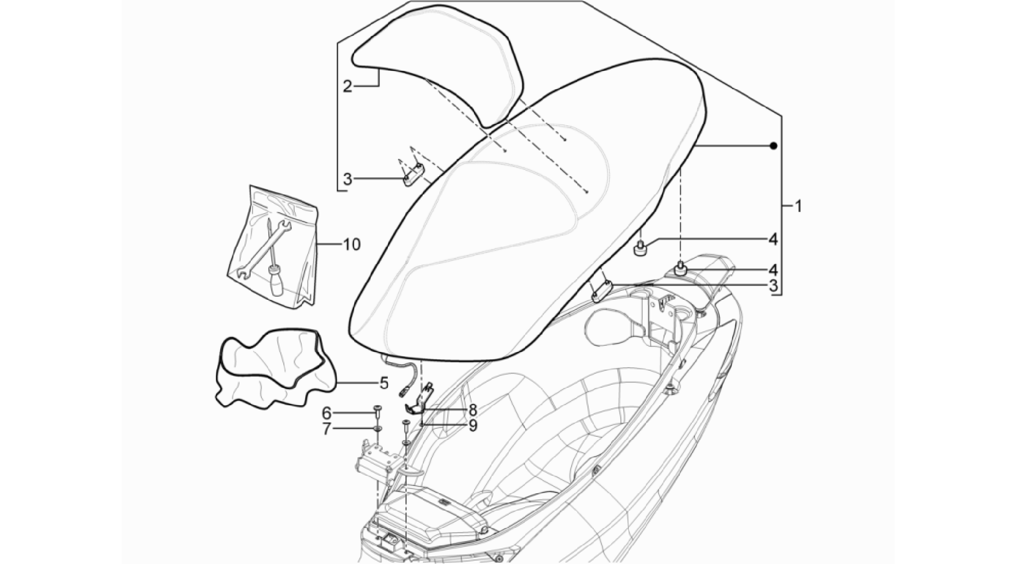 Saddle/seats