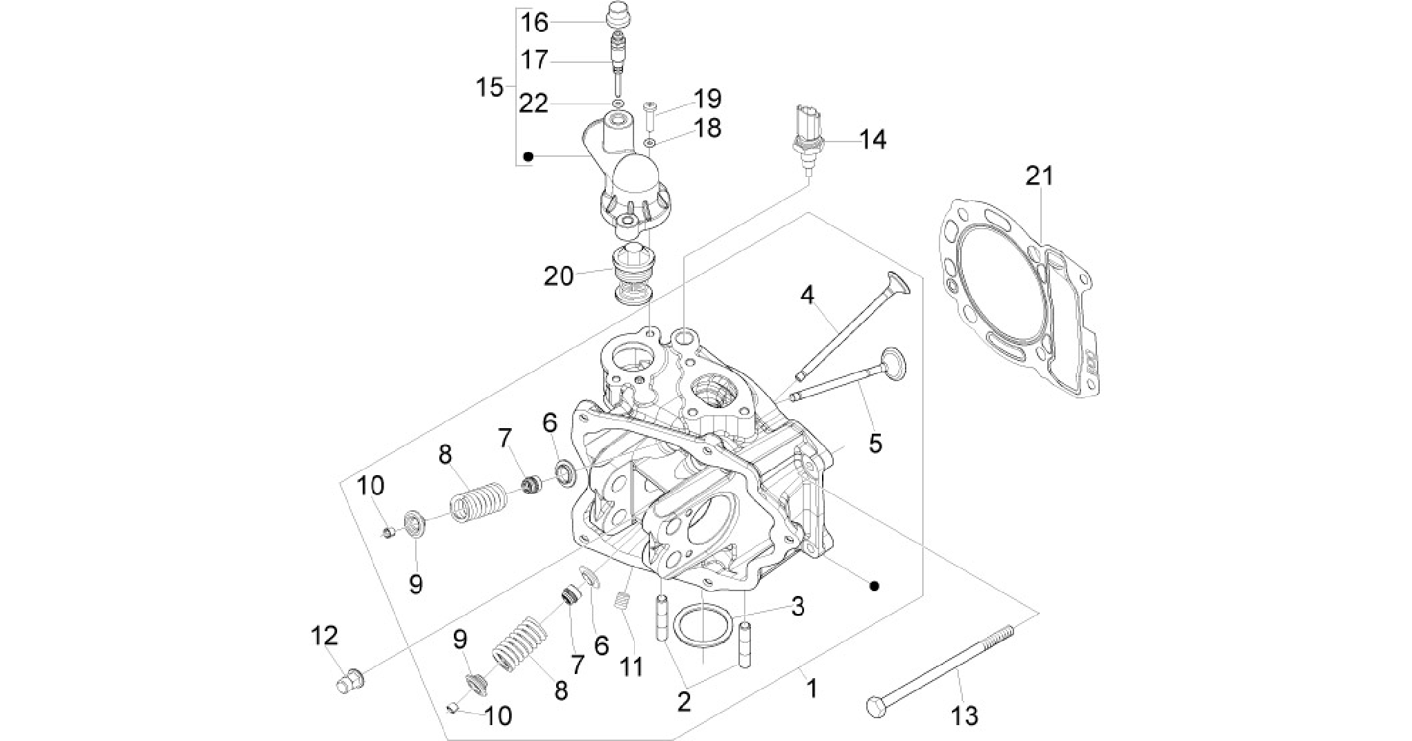 Head unit - Valve