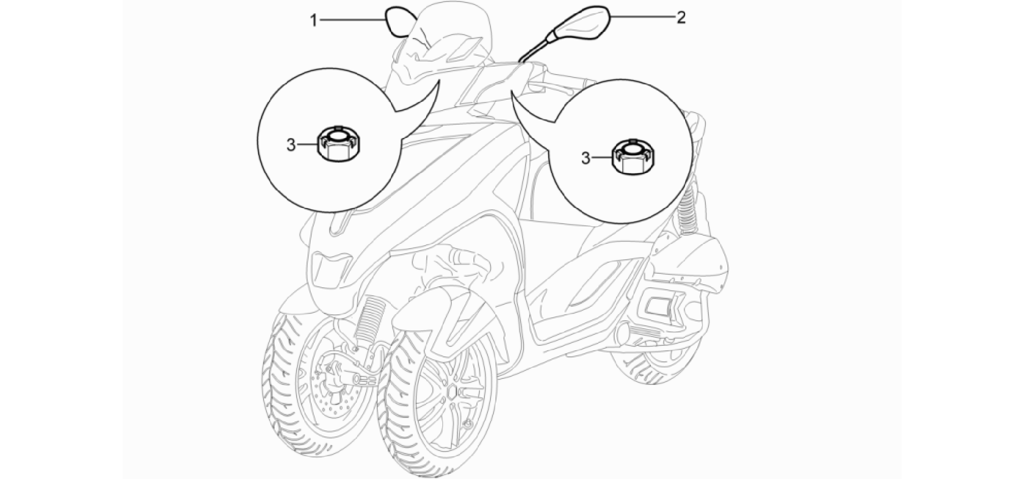 Driving mirror/s