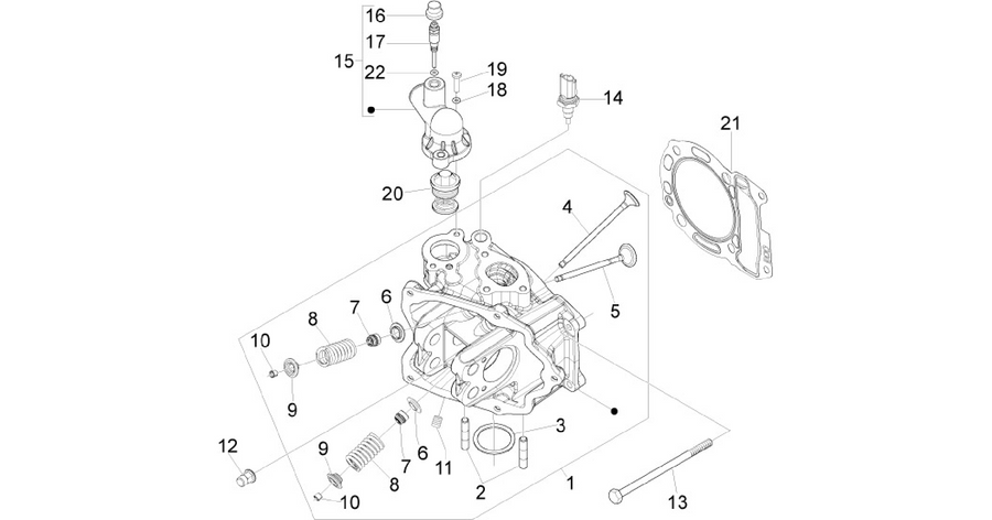 Head unit - Valve