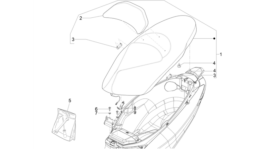 Saddle/seats