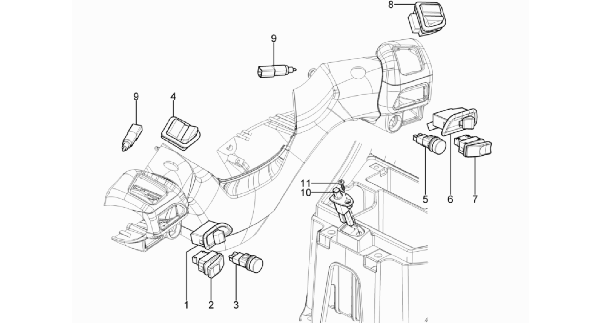 Selectors - Switches - Buttons