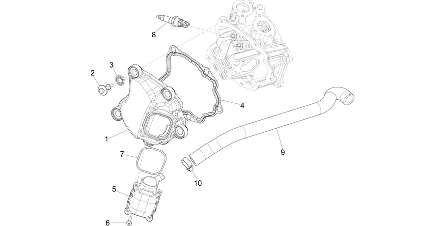 Cylinder head cover