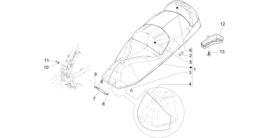 Saddle/seats